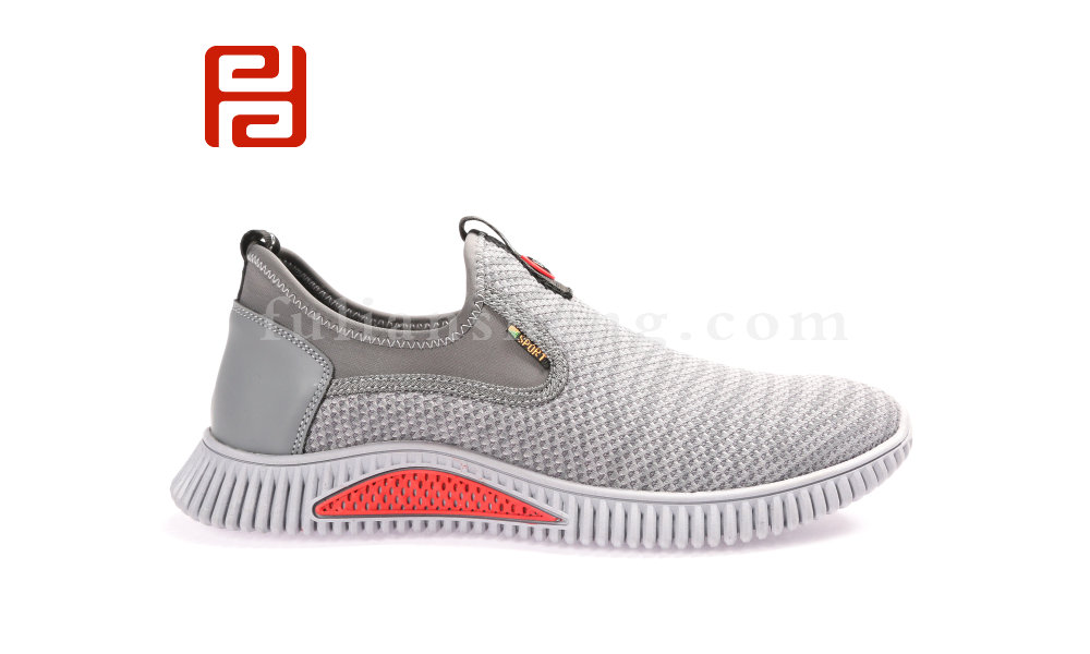 福連升春款男士透氣網(wǎng)面一腳蹬運(yùn)動防滑老北京布鞋圖片