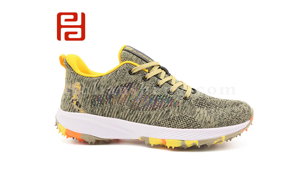 福連升夏時尚休閑潮流運(yùn)動鞋 炫彩橡塑底飛織透氣鞋面圖片