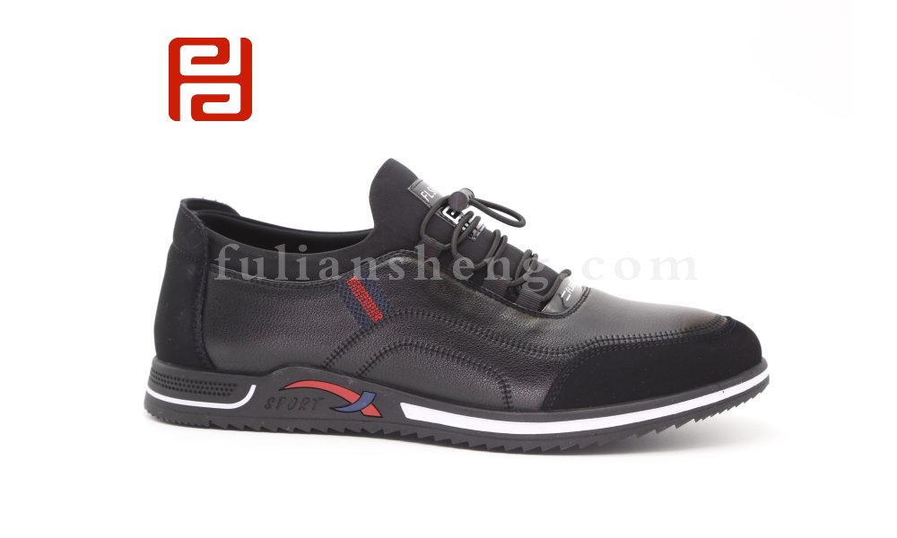 福連升男鞋秋季透氣新款時(shí)尚舒適棉麻輕便休閑鞋圖片