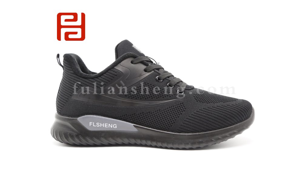 福連升2020冬季新款男保暖舒適輕便漫步鞋飛織運(yùn)動(dòng)鞋圖片