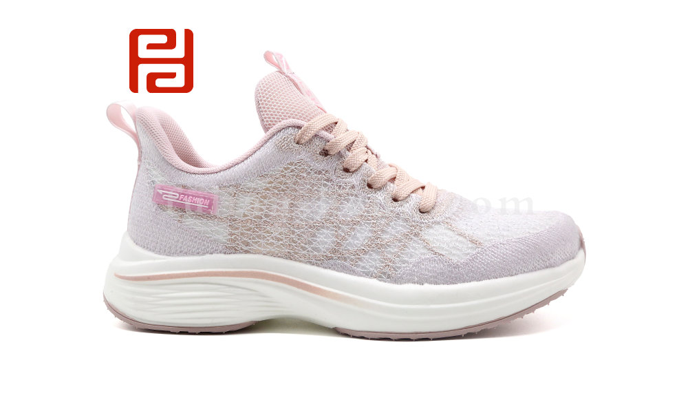 福連升夏季休閑運(yùn)動(dòng)女鞋輕絲水秀面料燈泡鞋底