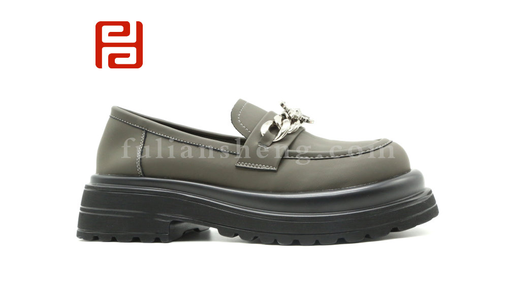 福連升春秋女鞋甜辣時(shí)尚增高樂福鞋單鞋