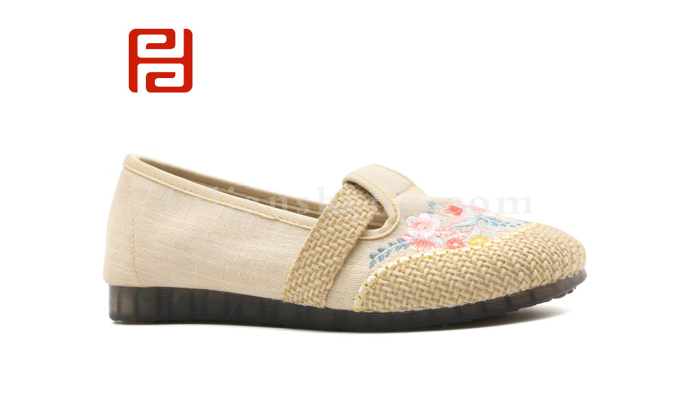 福連升夏季女鞋漢唐風(fēng)韻北京布鞋中國(guó)風(fēng)尚休閑鞋