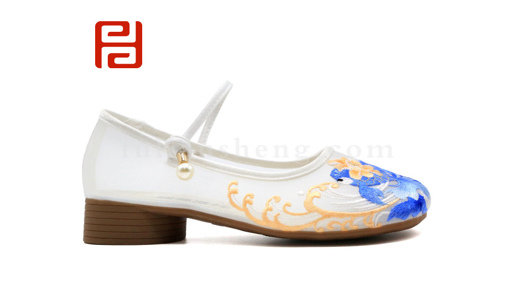 福連升夏季女鞋中國(guó)風(fēng)尚漢唐風(fēng)韻傳統(tǒng)舞蹈鞋