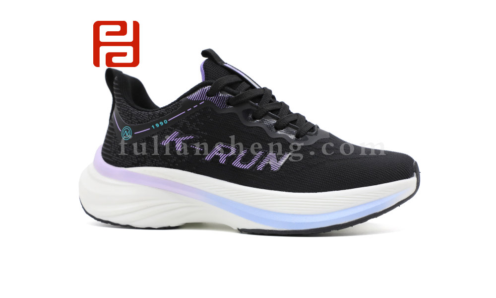 快樂運(yùn)動(dòng)女鞋單鞋冰絲紗架面料3D緩震鞋墊