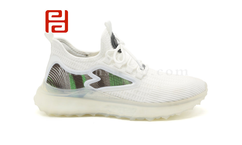 福連升男鞋飛織休閑時尚運動網(wǎng)面百搭潮鞋子圖片