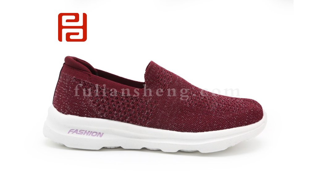 福連升休閑鞋秋季新款女式休閑運(yùn)動(dòng)鞋輕便透氣漫步女鞋圖片