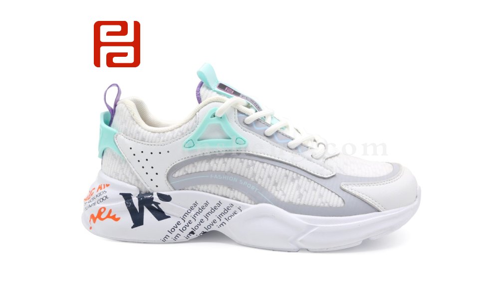 福連升休閑鞋2021秋季新款時(shí)尚運(yùn)動拼色透氣輕便女鞋圖片