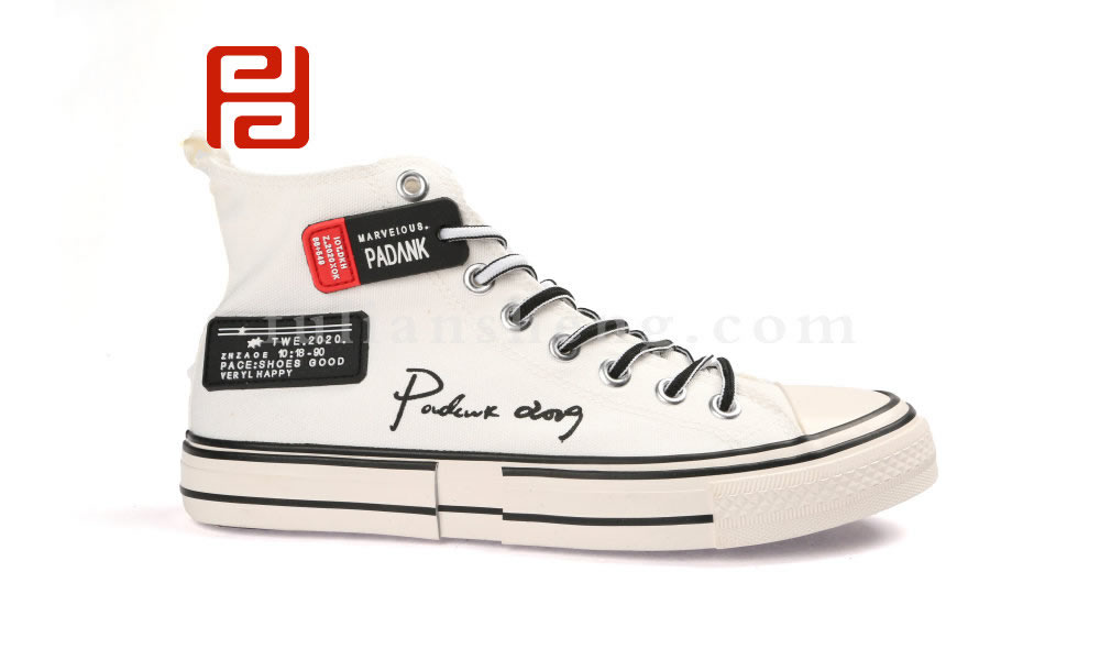 福連升20春運(yùn)動系帶高幫板鞋男款休閑鞋(圖3)