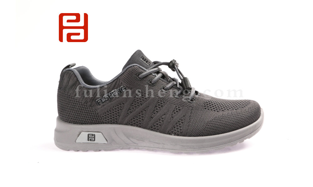 福連升春款中年男士飛織透氣運(yùn)動(dòng)男士健步鞋(圖2)
