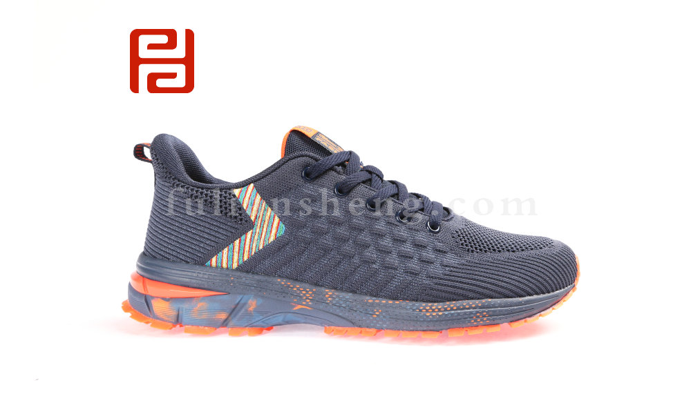 福連升春男士系帶飛織透氣運(yùn)動(dòng)馬拉松休閑鞋老北京布鞋(圖6)