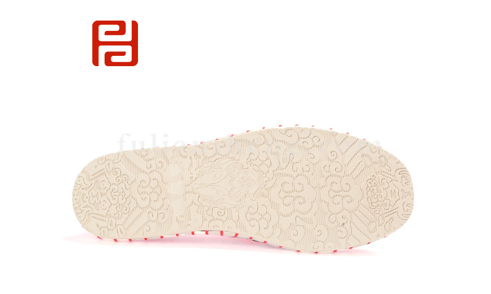 福連升中國(guó)風(fēng)老北京布鞋男繡花社會(huì)臉譜千層底軟底布鞋(圖5)