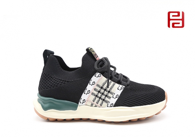 福連升舒適軟底女鞋春季透氣休閑運動旅游鞋媽媽鞋