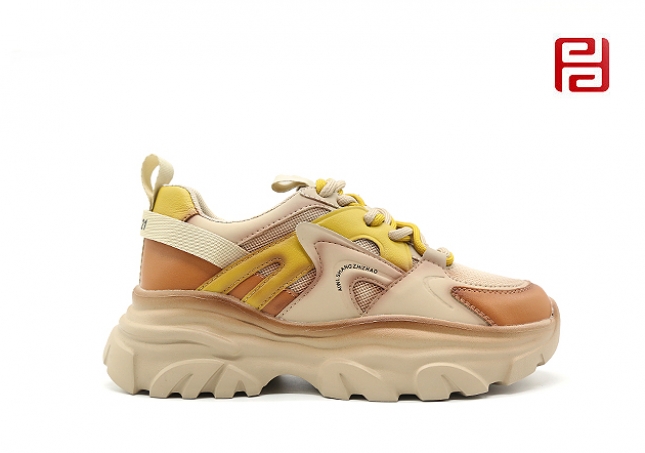 福連升秋季時(shí)尚運(yùn)動(dòng)鞋女鞋單鞋厚底老爹鞋