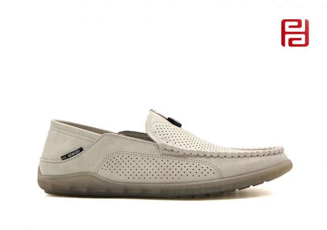 福連升夏季男鞋輕松工作豆豆鞋